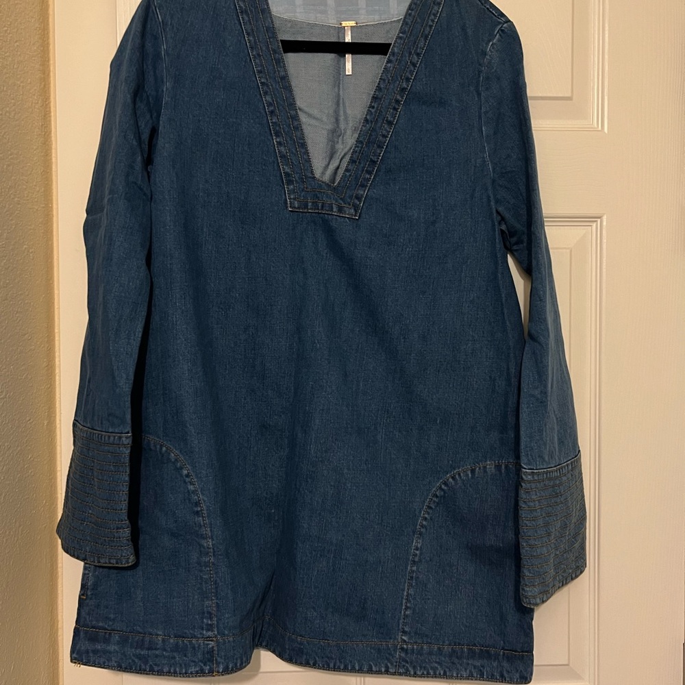Denim dress